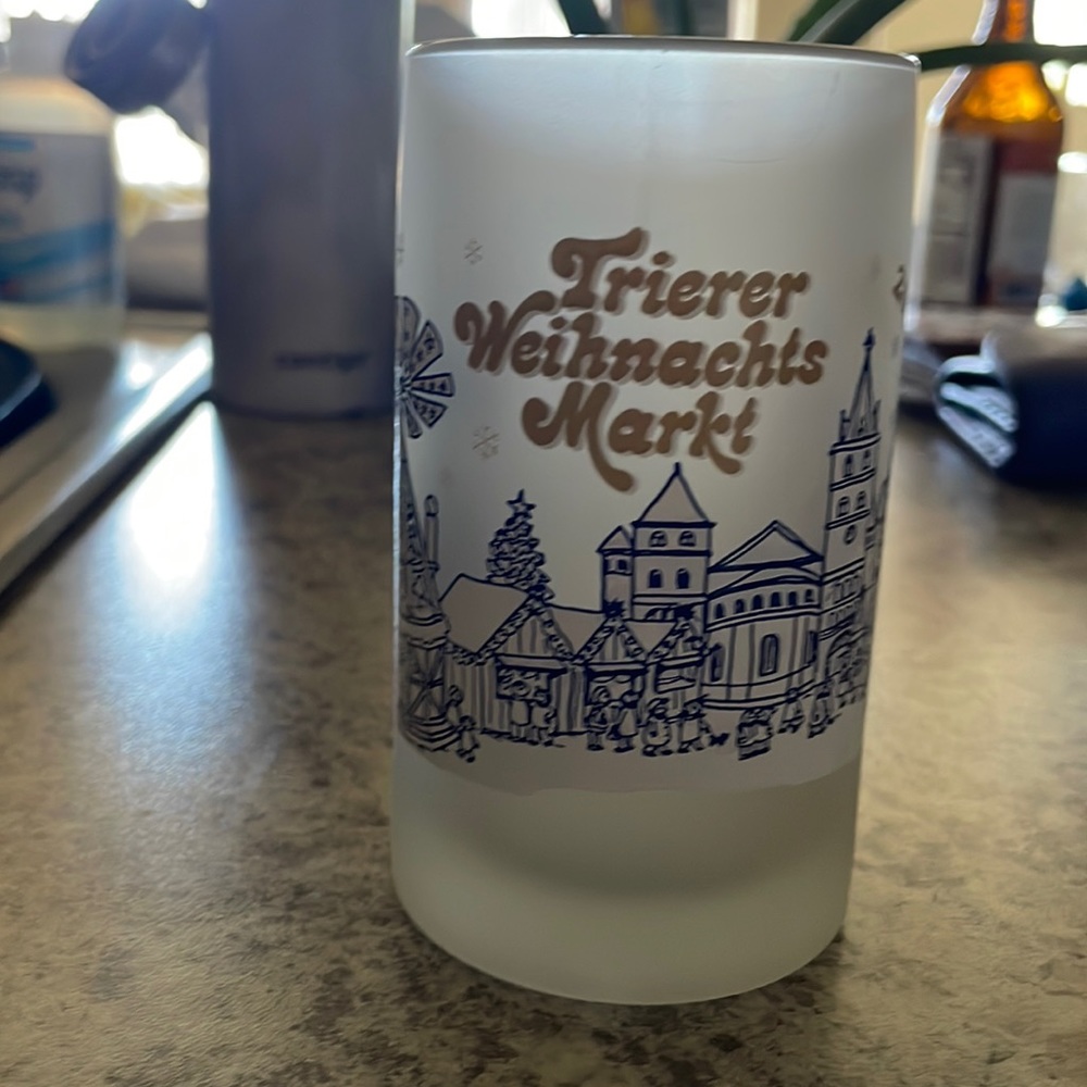 German Christmas market mug